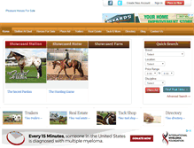 Tablet Screenshot of mypleasurehorseforsale.myhorseforsale.com